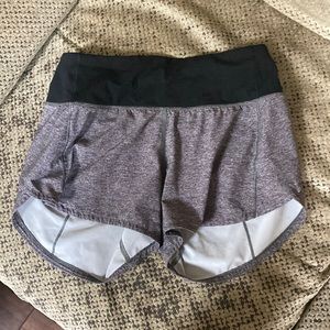 grey lulu shorts